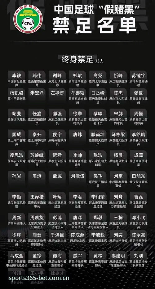 足协第三批禁足名单与行业整顿：职业操守vs灰色地带的全面对比分析